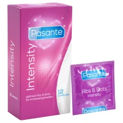 Pasante - Ribbed & Dotted Condoms (12 pack)