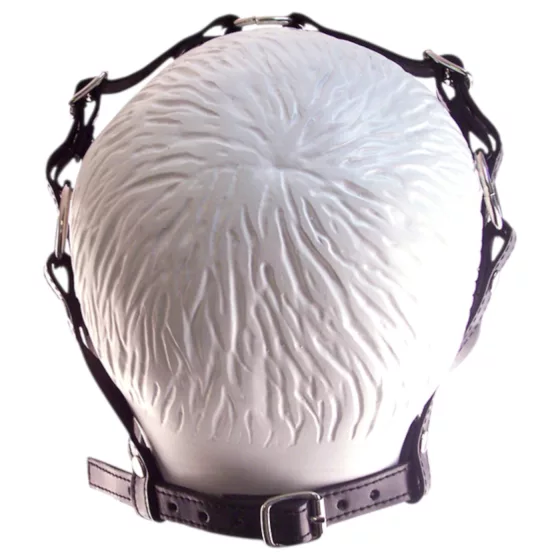 Rouge - Genuine Leather Mask and Gag (Black)