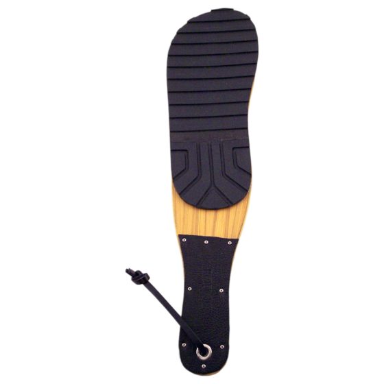 Rouge - wooden footprint paddle (black)