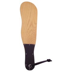 Rouge - wooden footprint paddle (black)