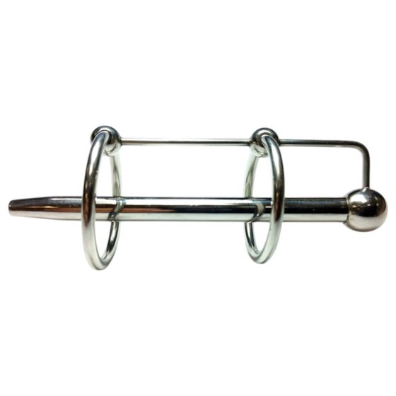 Rouge - stainless steel double ring dilator (silver)