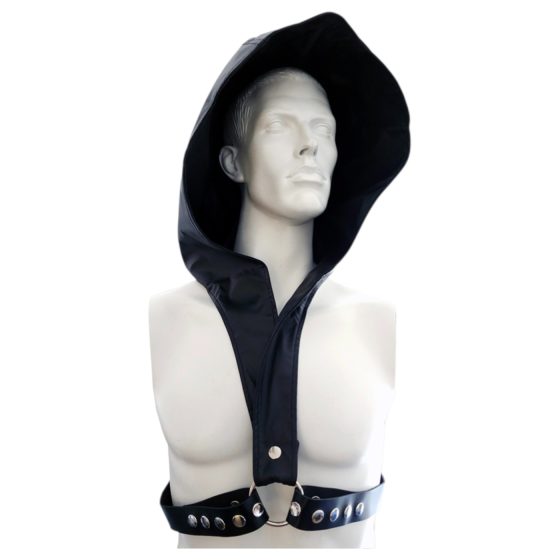 Rouge - hooded harness (black)