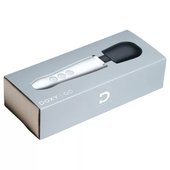 Doxy Go - Silver Massaging Vibrator