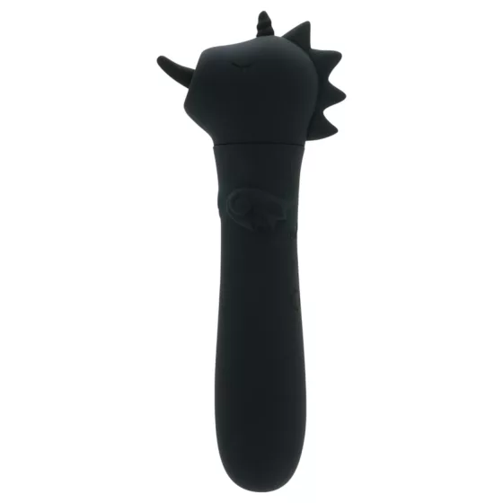 Unihorn Wild Spirit - rechargeable mini vibrator (black)