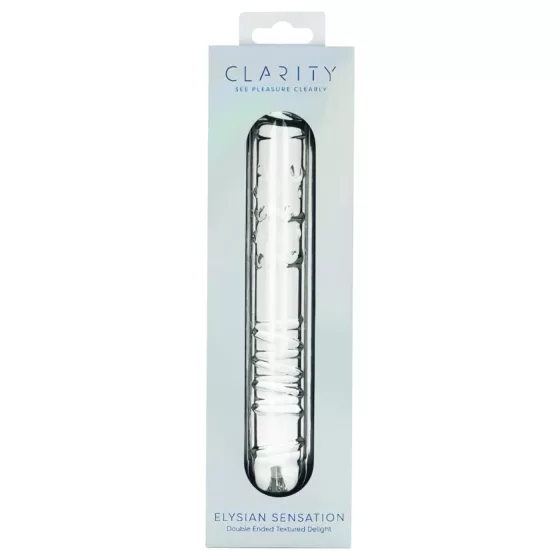 Clarity - Dual-Ended Glass Dildo (Clear)