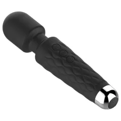 Lonely 20-Function Rechargeable Massaging Vibrator (Black)