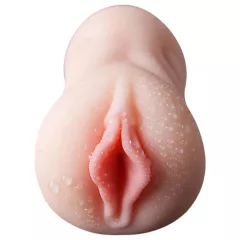   Lonely 2-in-1 - artificial vagina and artificial mouth masturbator (natural)