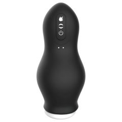   Lonely My-Dragon - Battery-Powered Suction Vibrating Masturbator (Black) 