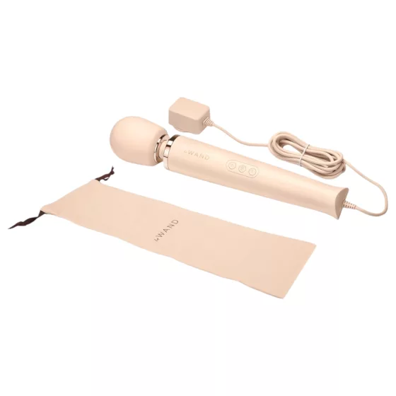 le Wand - exclusive mains-powered massager vibrator (beige)