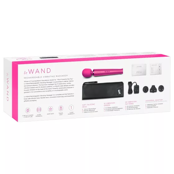 le Wand - massaging vibrator (pink)