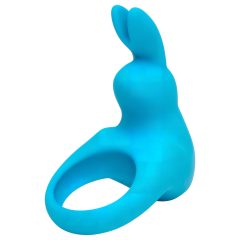 Happyrabbit Cock - Rechargeable Vibrating Ring (Blue)