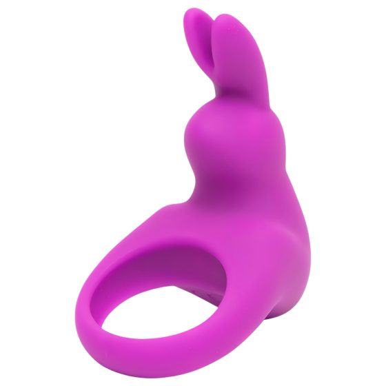 Happyrabbit Rechargeable Vibrating Ring (Purple)