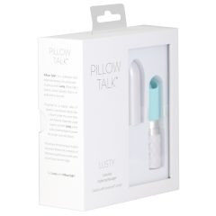   Pillow Talk Lusty - rechargeable tongue wand vibrator (turquoise)