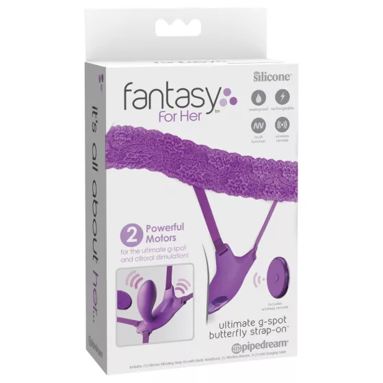Fantasy For Her - Wearable G-Spot Vibrator (Purple)