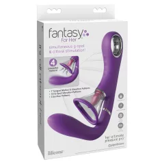   Fantasy For Her – 4-Motor G-Spot & Clitoral Vibrator (Purple)