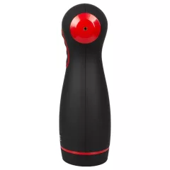   WYNE 06 - Black Rechargeable Vibrating & Suction Male Pleasure Device