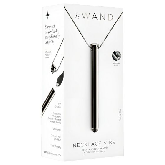 le Wand - Luxury Vibrator Necklace - (Black)