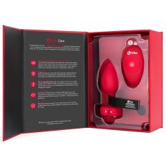   B-Vibe Heart - Rechargeable Remote-Controlled Anal Vibrator (Red)