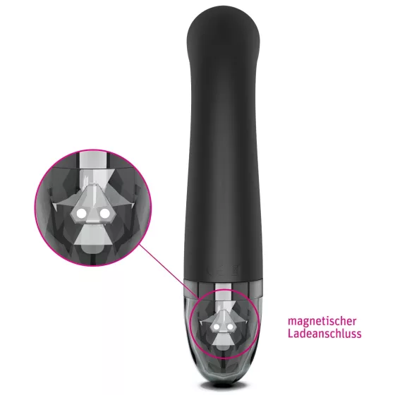 Mystim Right on Ron E-Stim - Electro G-Spot Vibrator (Black)