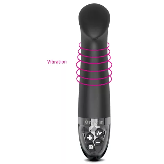 Mystim Right on Ron E-Stim - Electro G-Spot Vibrator (Black)