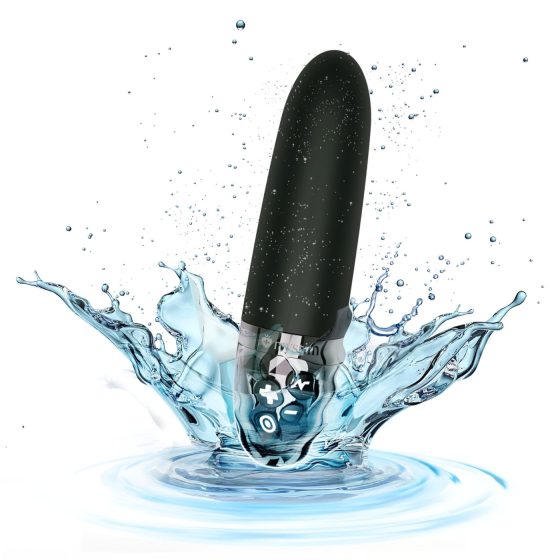 Mystim Sleek Freak E-Stim - Rechargeable Electro Wand Vibrator (Black)