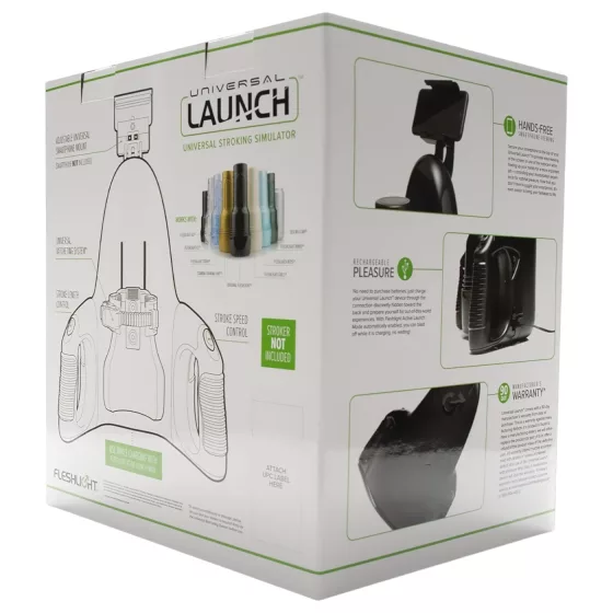 Fleshlight Universal Launch - masturbation adapter (black)