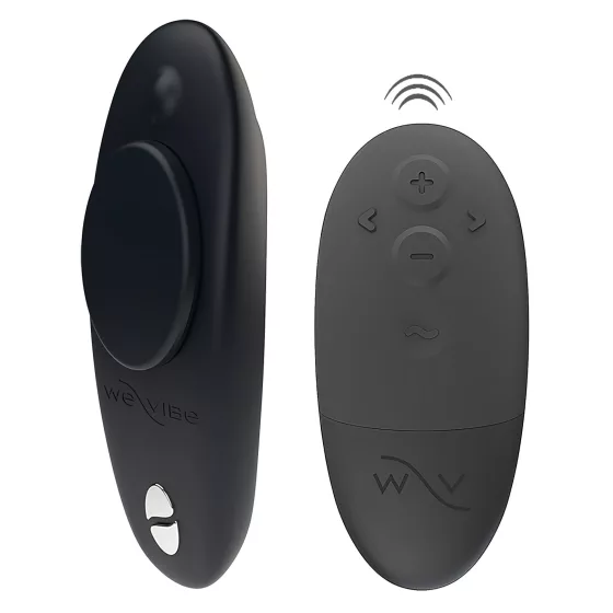 We-Vibe Moxie+ - Wearable app- and remote-controlled clitoral vibrator (black)