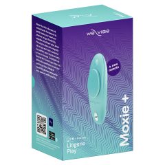  We-Vibe Moxie+ - wireless smart clitoral vibrator (turquoise)