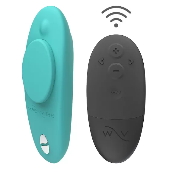 We-Vibe Moxie+ - Wearable app- and remote-controlled clitoral vibrator (turquoise)