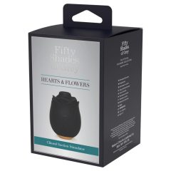 Fifty Shades Grey - Airwave Rose Vibrator (Black)