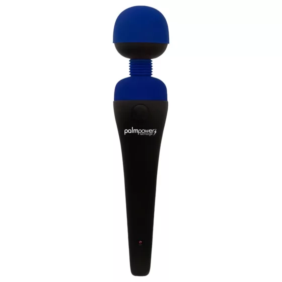 PalmPower Recharge - Cordless Massage Vibrator (Blue) 