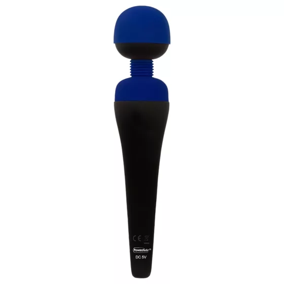 PalmPower Recharge - Cordless Massage Vibrator (Blue) 