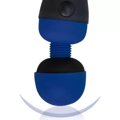 PalmPower Recharge - Cordless Massage Vibrator (Blue) 