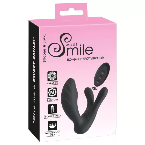 Smile RC G- & P-spot Vibrator (Black)