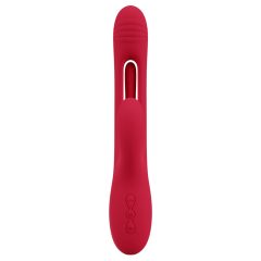 Smile - Clitoral Arm Flapping Tongue Vibrator (Red)