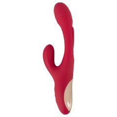 Smile - Red Dual-Action Clitoral and Tongue Vibrator