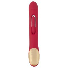 Smile - Red Dual-Action Clitoral and Tongue Vibrator