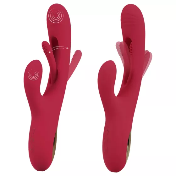 Smile - Red Dual-Action Clitoral and Tongue Vibrator