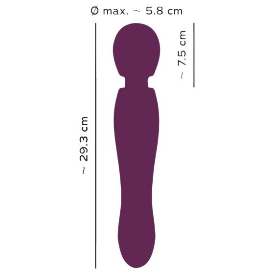 You2Toys Grande - Rechargeable Vibrating Massager (Red)