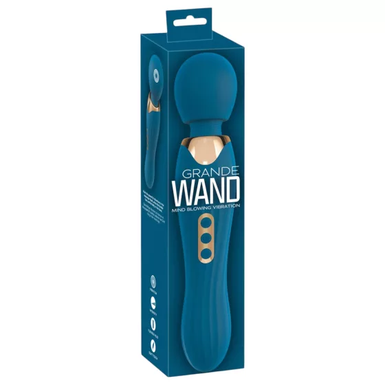 You2Toys Grande - Rechargeable Massager Vibrator (Blue)