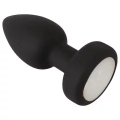 ANOS - Illuminating Vibrating Anal Plug (Black)