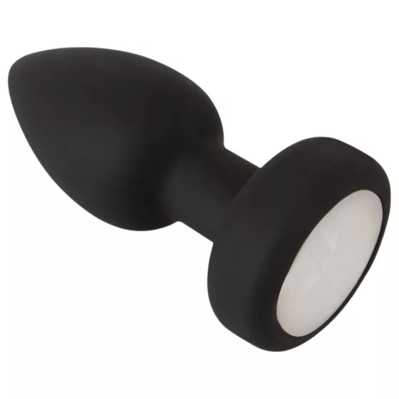 ANOS - Illuminating Vibrating Anal Plug (Black)