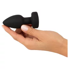 ANOS - Illuminating Vibrating Anal Plug (Black)