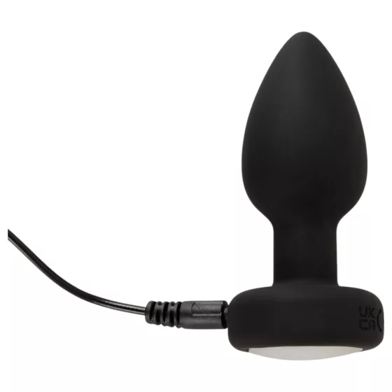 ANOS - Illuminating Vibrating Anal Plug (Black)