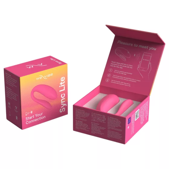 We-Vibe Sync Lite - App and remote controlled couples vibrator (pink)