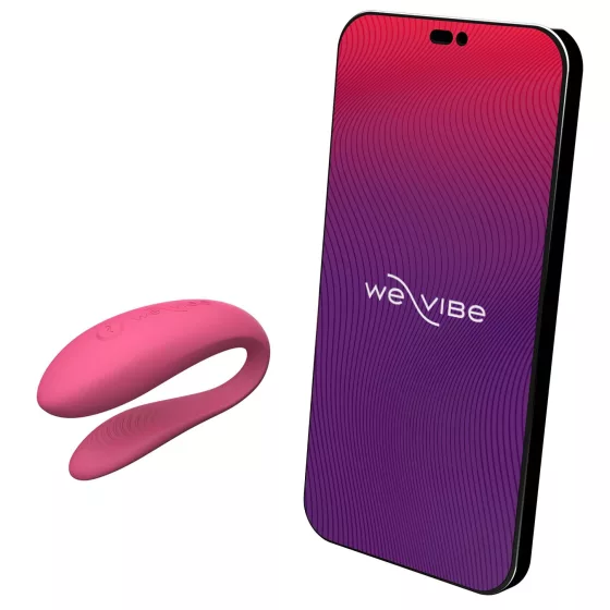 We-Vibe Sync Lite - App and remote controlled couples vibrator (pink)