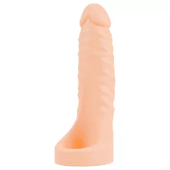   Realistixxx Double Fucker - strap-on anal vibrator (flesh‑coloured)