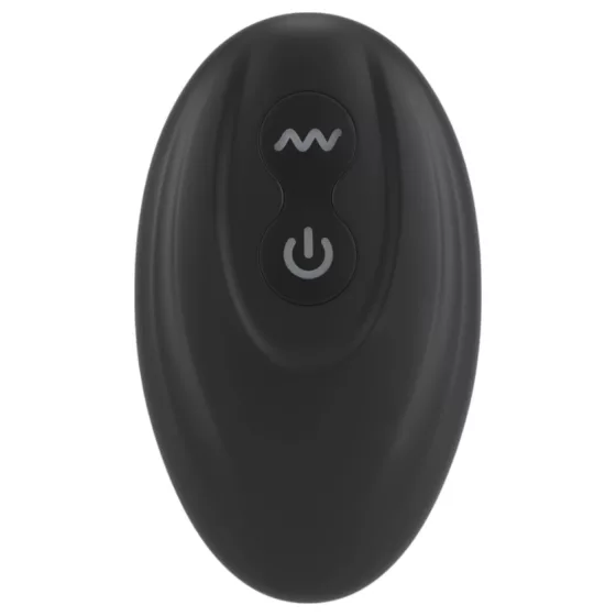 Rebel - Prostate Vibrator with Ring for Penis and Testicles (Black)