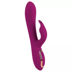 Javida - 3in1 Beaded Rotating Vibrator (Purple)
