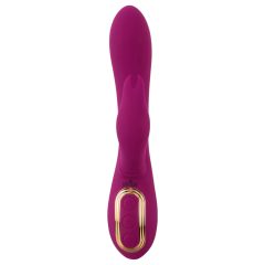 Javida - 3in1 Beaded Rotating Vibrator (Purple)